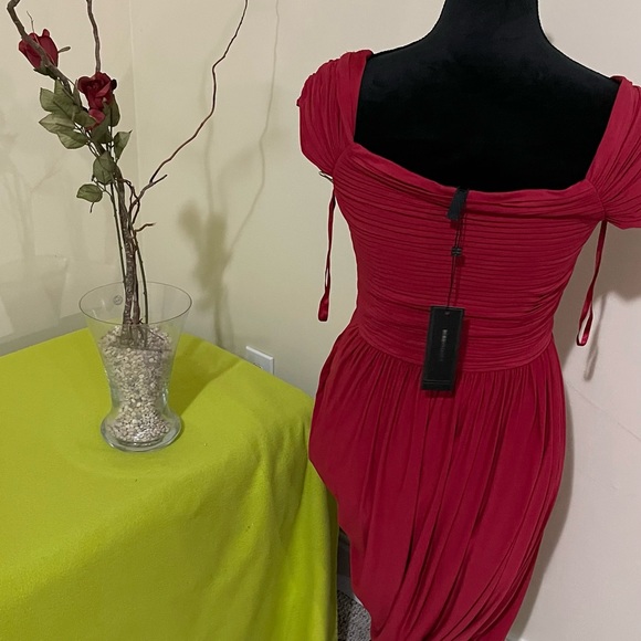 BCBG RED DRESS NWT - Picture 3 of 7